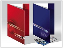 Папки из картона с вкладышем