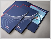 Изготовление папок из картона