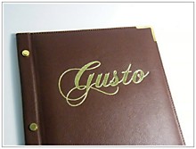 Изготовление папок для кафе и ресторана с Логотипом